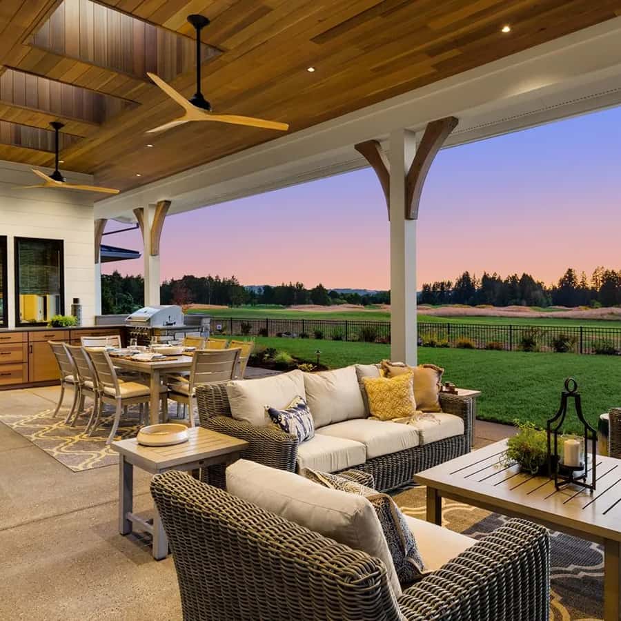 Open-concept living remodel
